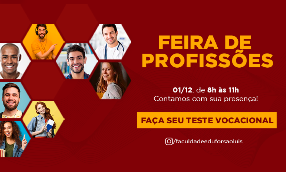 Vem aí a 1ª Feira de Profissões da Faculdade Edufor