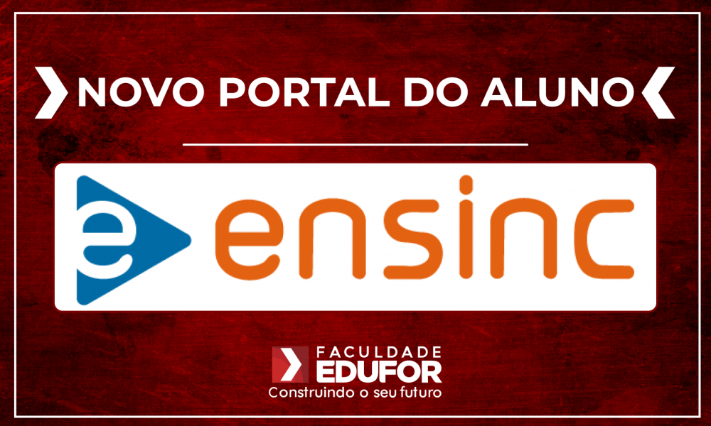 NOVO PORTAL DO ALUNO